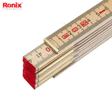 Ronix 2M Wooden Folding Ruler - RH9715