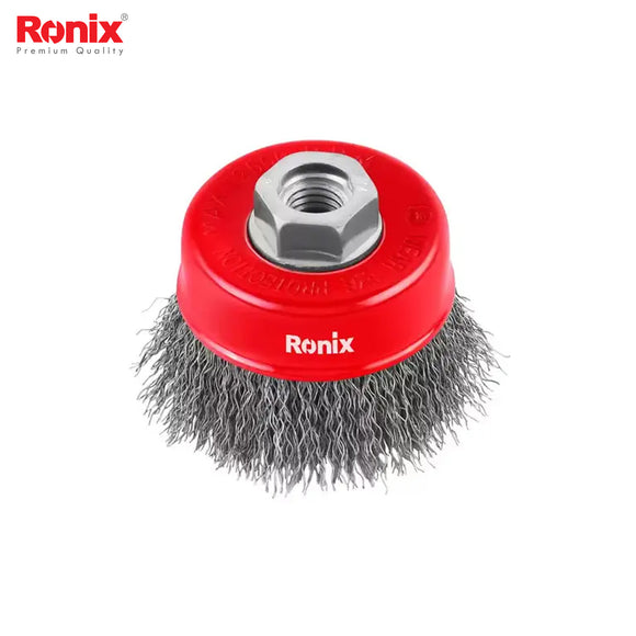 Ronix Crimped Wire Cup Brush 75mm - RH9940
