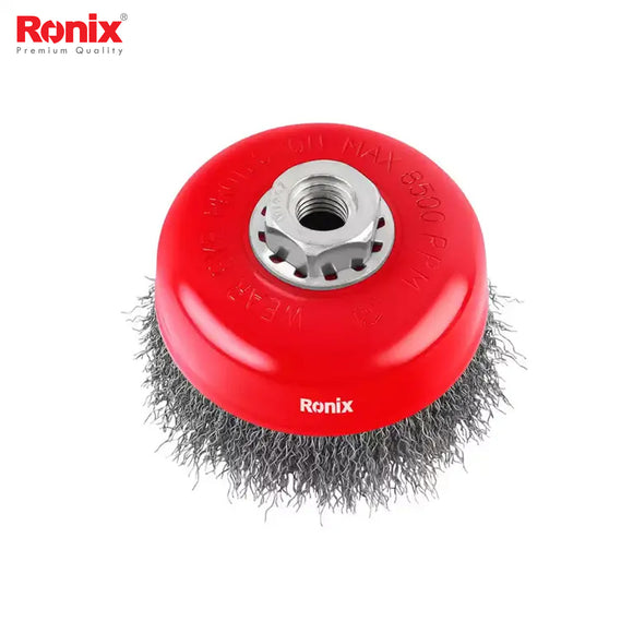 Ronix Crimped Wire Cup Brush 100mm - RH9941