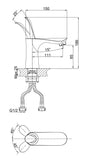 D&K Basin Faucet-DA1032156