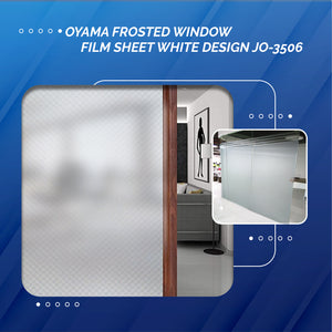 Oyama Frosted-JO-3506~White Design