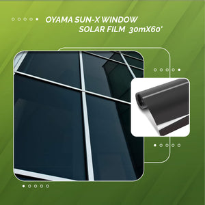 Oyama Sun-x Window Solar Film-JOS TRH-BK15