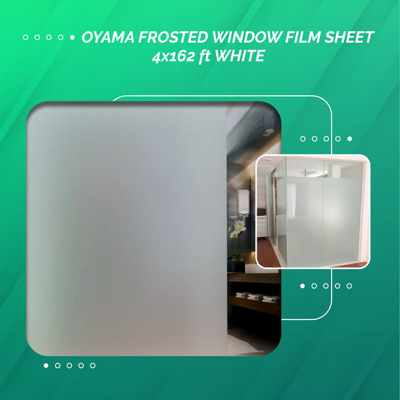 OYAMA Frosted Sticker-JO-215~White