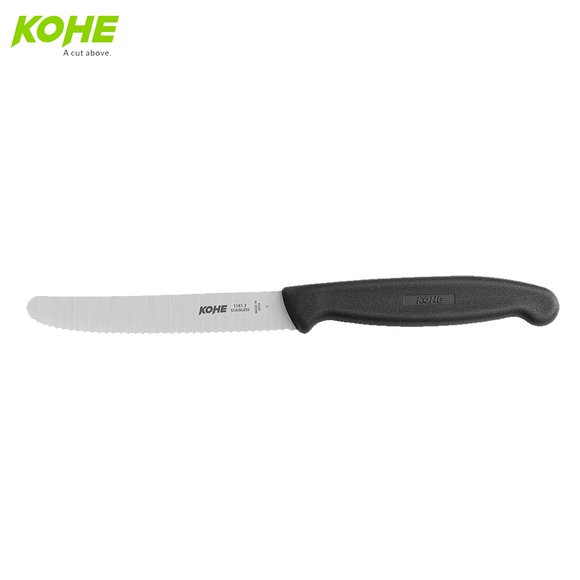 KOHE SS Utility Wide Serrated Knife - 1141.3