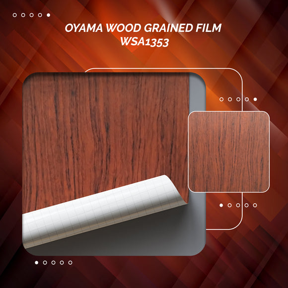 Oyama Wood Grained Sticker WSA1353