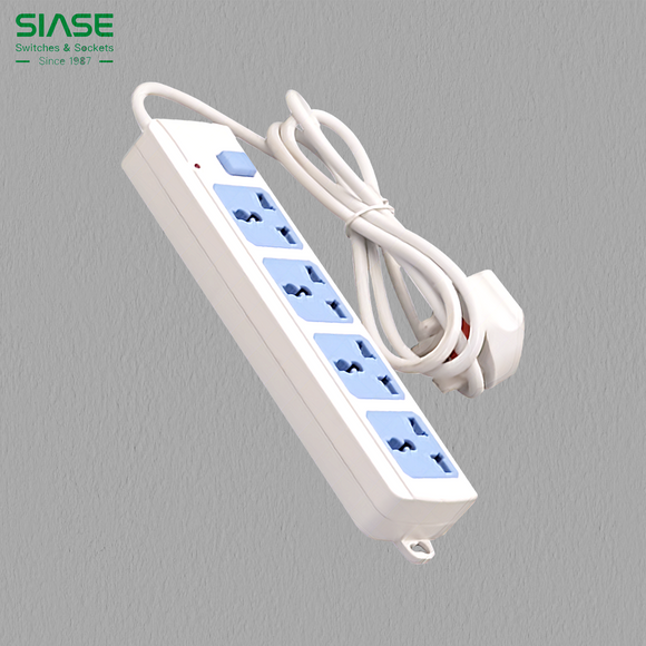 SIASE Universal Extension Socket Cable - 4way 13A 1.5m - S1-45