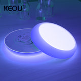 KEOU Surface Frameless LED Panel Light Round W+B MB-026