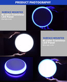 KEOU Surface Frameless LED Panel Light Round W+B MB-026