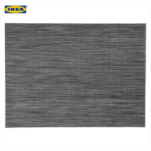 IKEA SNOBBIG Place mat, dark grey - 203.437.66