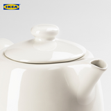 IKEA VARDAGEN Teapot, off-white 1.2 l - 102.893.45