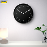 IKEA BONDIS Wall clock, black - 701.527.59
