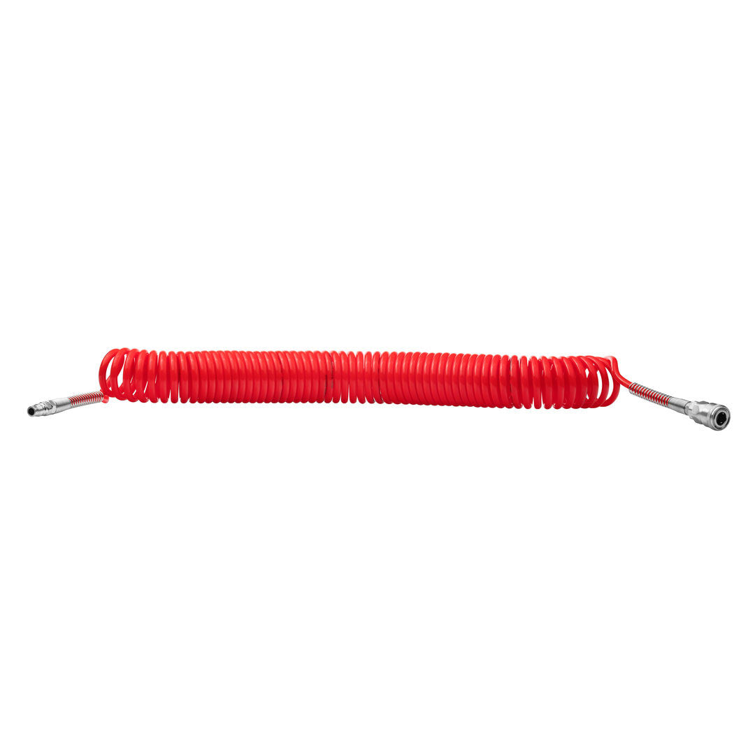 Ronix Rh-6105~6115 5~15m Hose PU Material Air Compressor Connector Valve Air Coil Hose