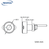 Tedition Electric Smart Cabinet Door Lock - C6