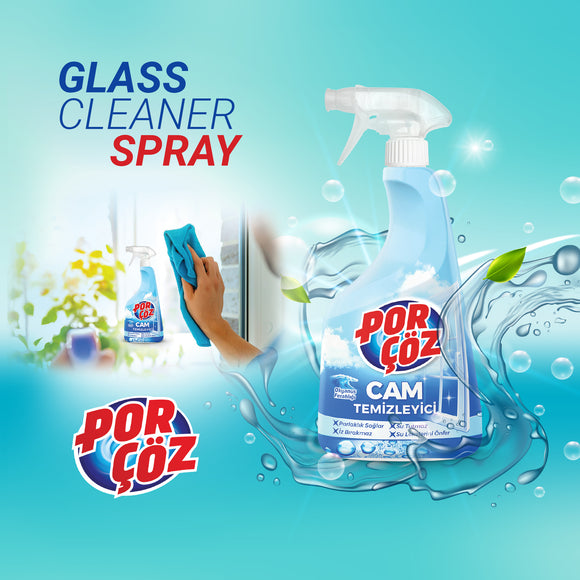Porcoz Glass Cleaner Spray