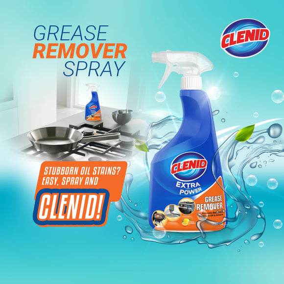 Clenid Grease Remover Spray