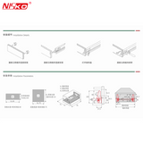 NISKO Soft Closing Drawer - E13-W