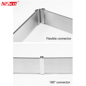 NISKO Pvc Skirting Connector - F18