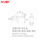 NISKO Furniture Shelf Support Pin - M14