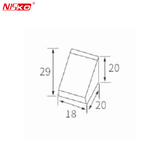 NISKO Furniture Plastic Connecting Fitting - M31-1